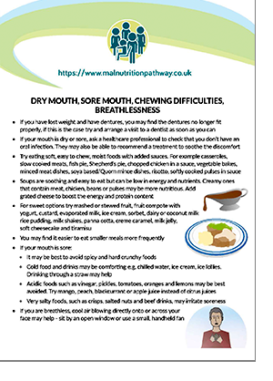 A guide for patients, coping with dry mouth, sore mouth